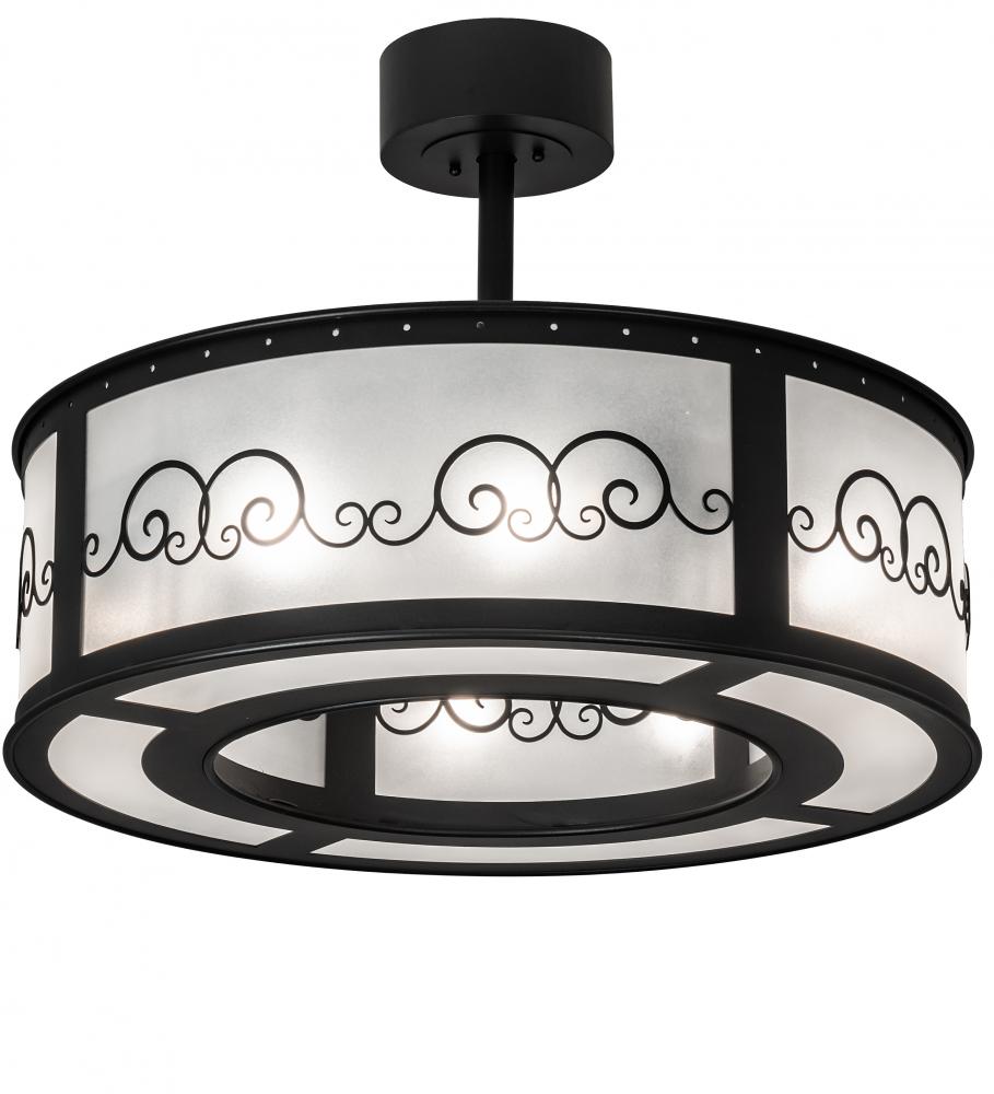 28&#34; Wide Putrelo Pendant