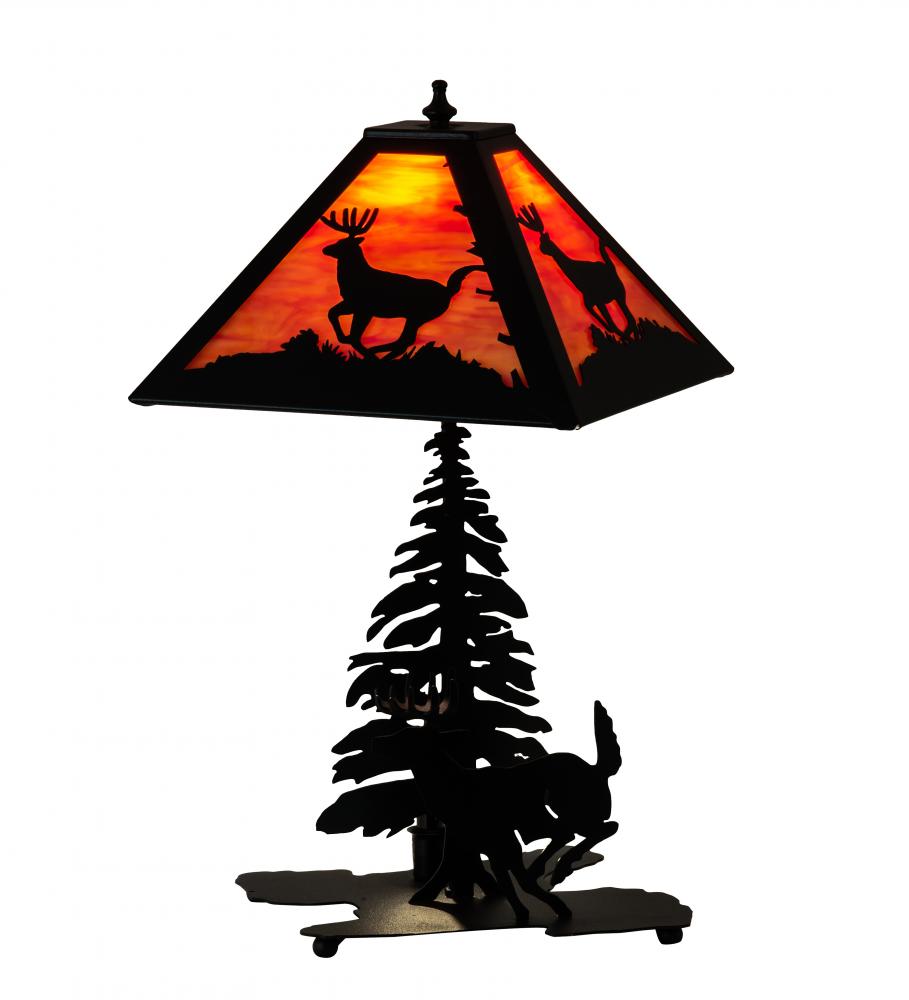 21&#34; High Lone Deer Table Lamp