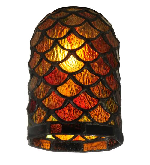 4&#34;W X 6&#34;H Scallop Shade