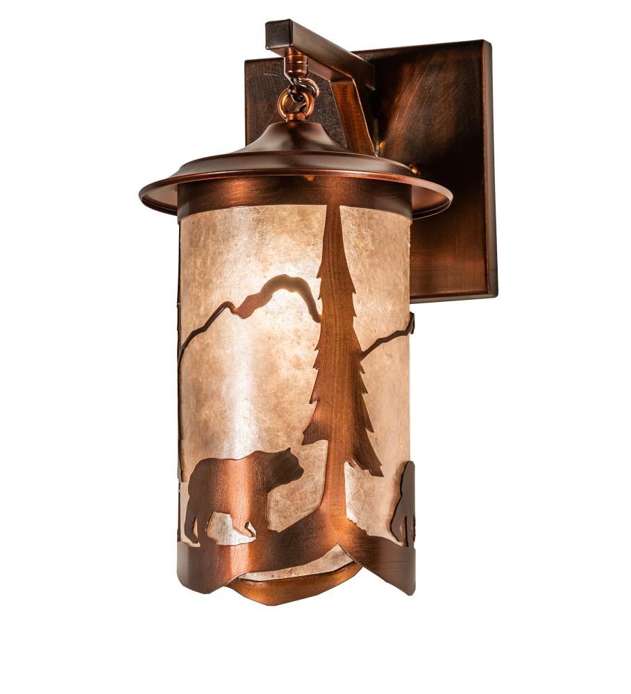 8&#34; Wide Fulton Lone Bear Wall Sconce