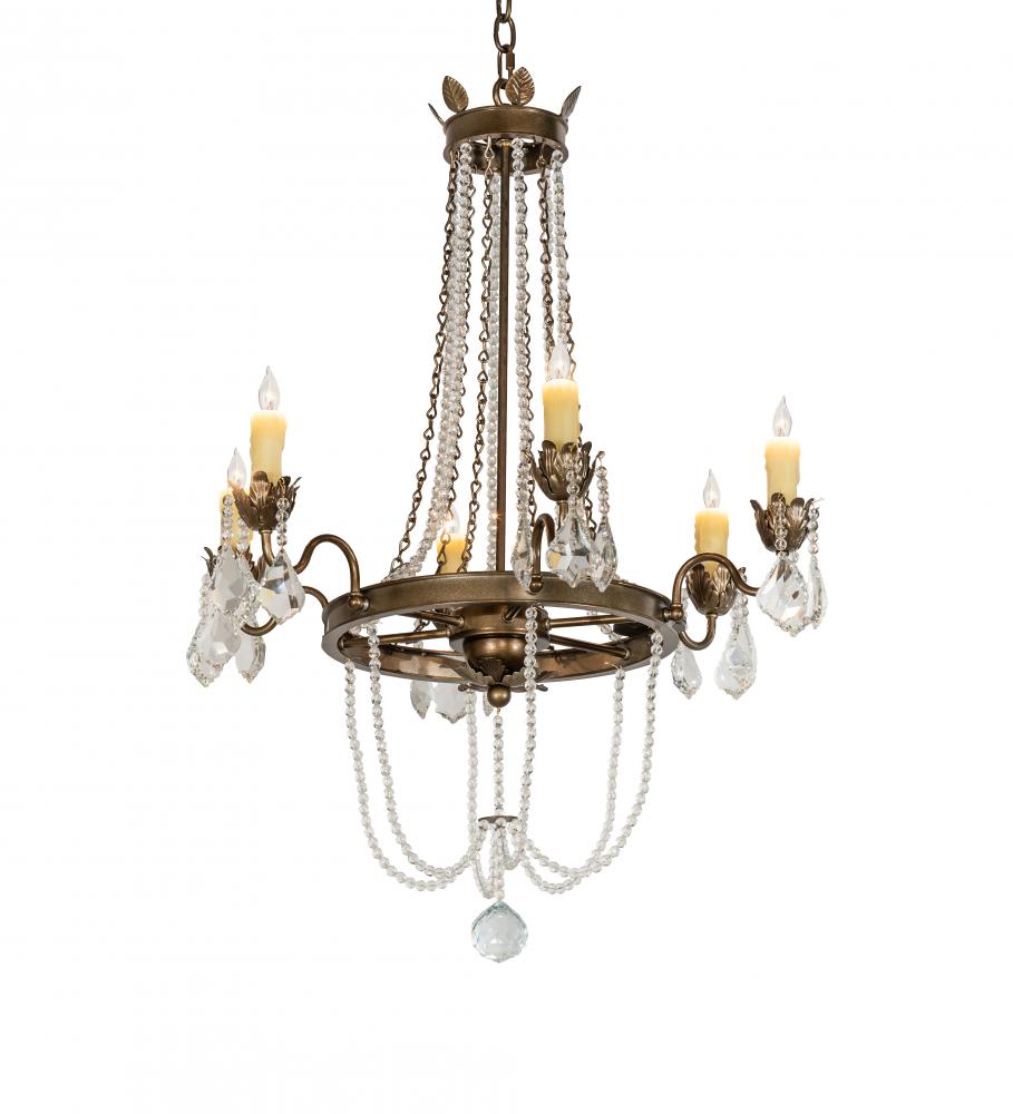 28&#34; Wide Dominique Chandelier