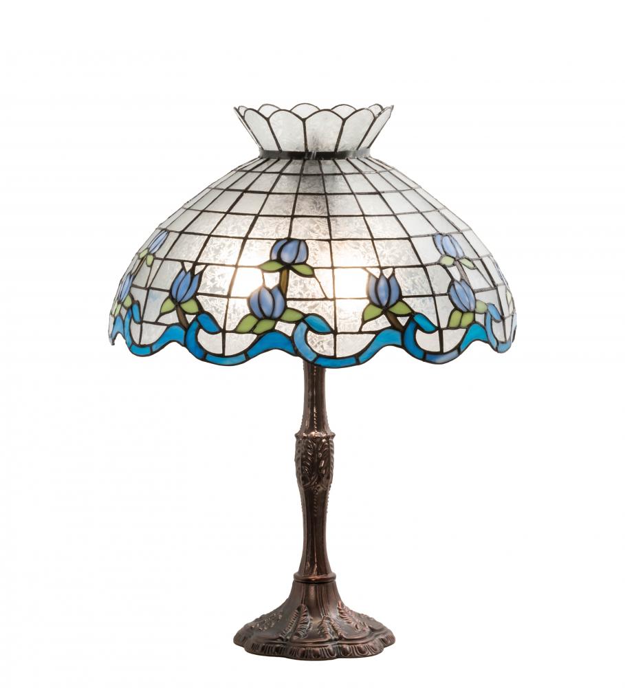 26&#34; High Roseborder Table Lamp