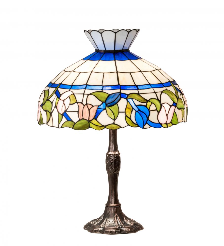 26&#34; High Rose Vine Table Lamp