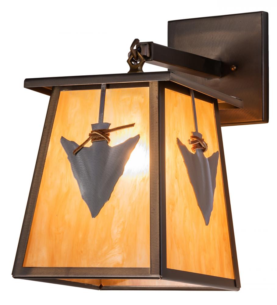 9&#34; Wide Arrowhead Wall Sconce