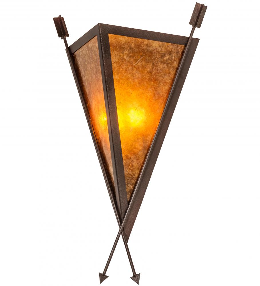 15&#34; Wide Desert Arrow Wall Sconce