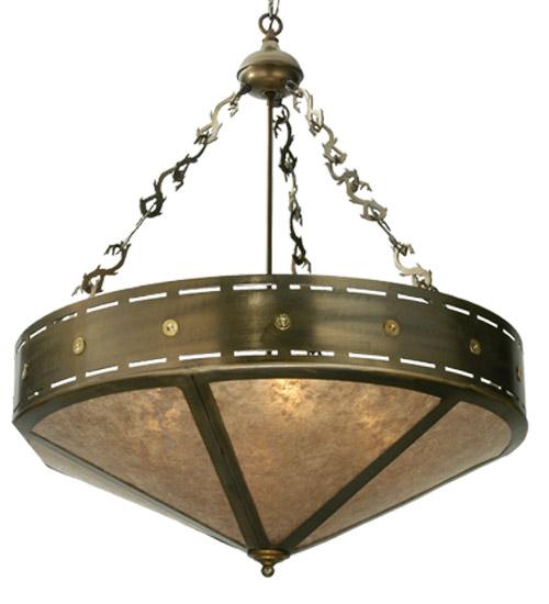 30&#34;W Craftsman Target Inverted Pendant