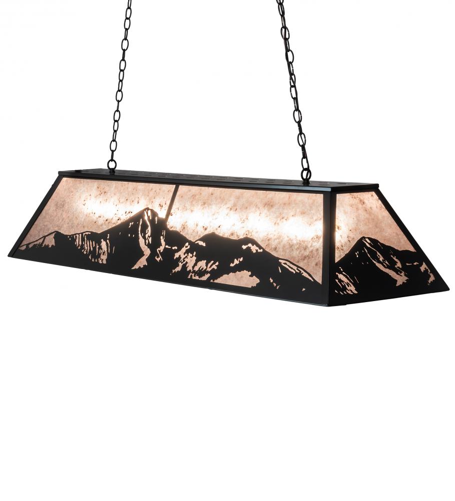 61&#34; Long Mountain Range Oblong Pendant