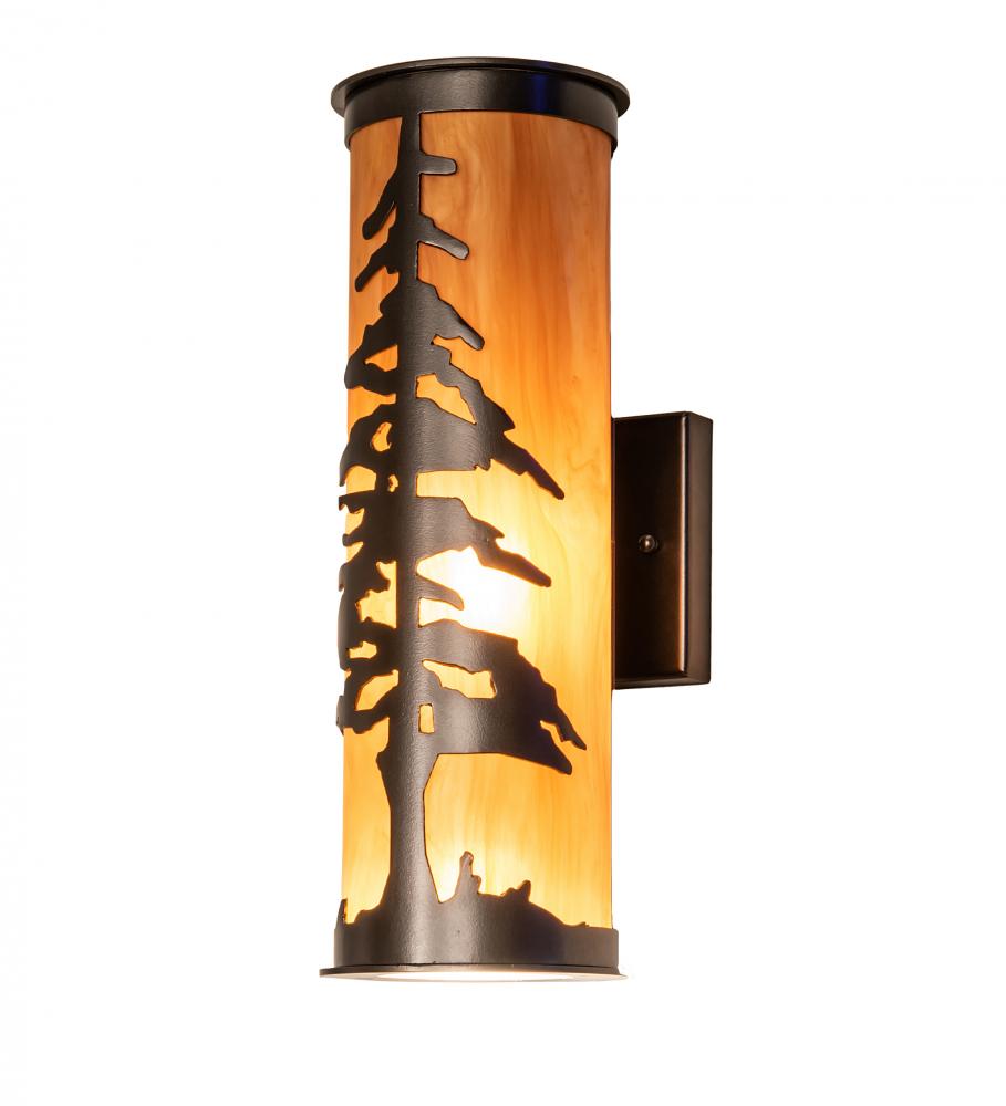 5.5&#34; Wide Tall Pines Wall Sconce