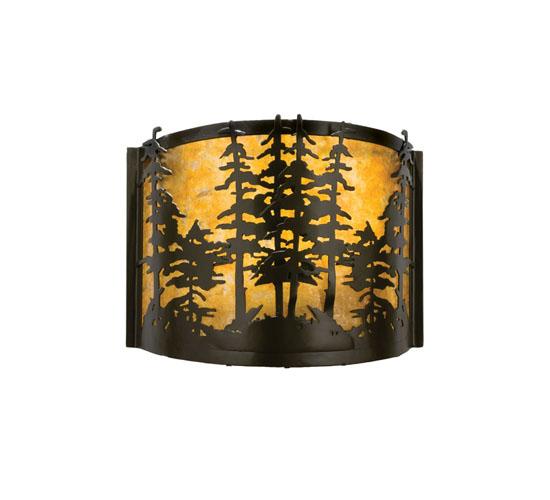 12&#34;W Tall Pines Wall Sconce