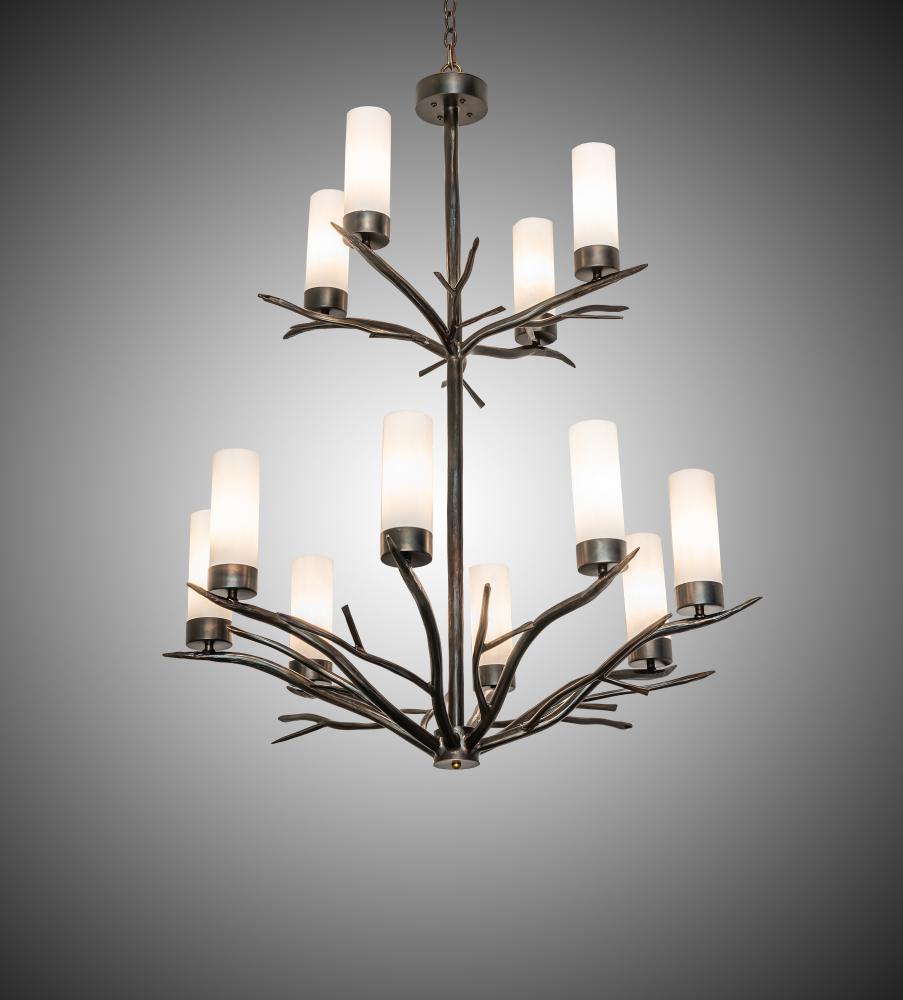 42&#34; Wide Winter Solstice 12 Light Chandelier