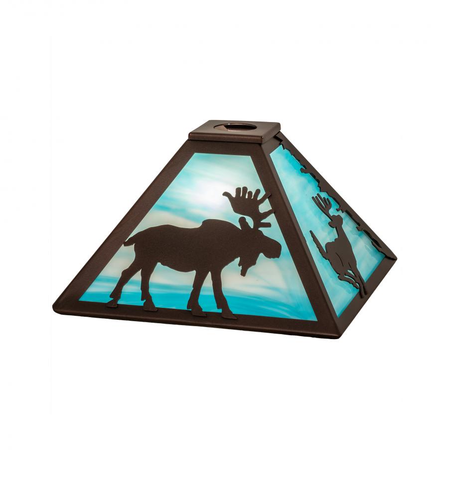 11.5&#34; Square Lone Animals Shade