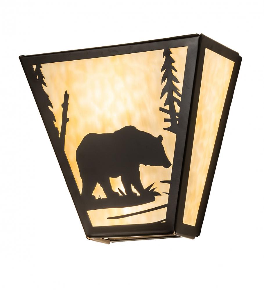 13&#34; Wide Bear Creek Right Wall Sconce