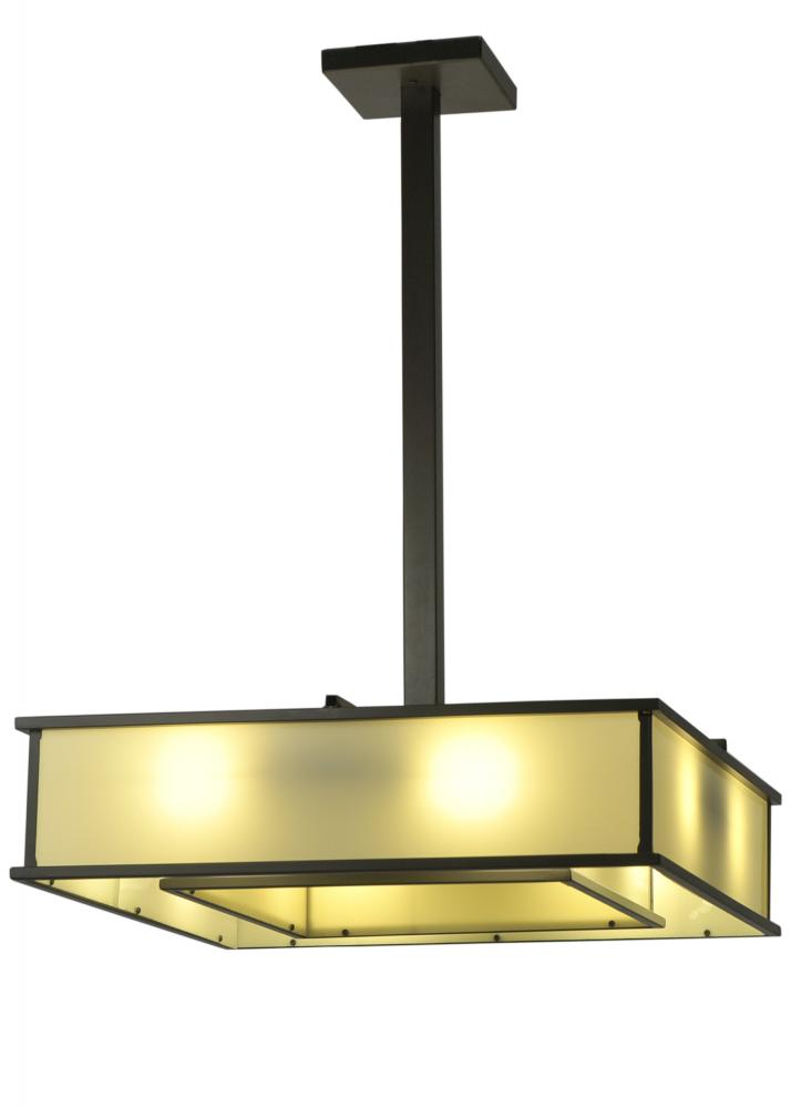 29&#34; Long Piazza Oblong Pendant