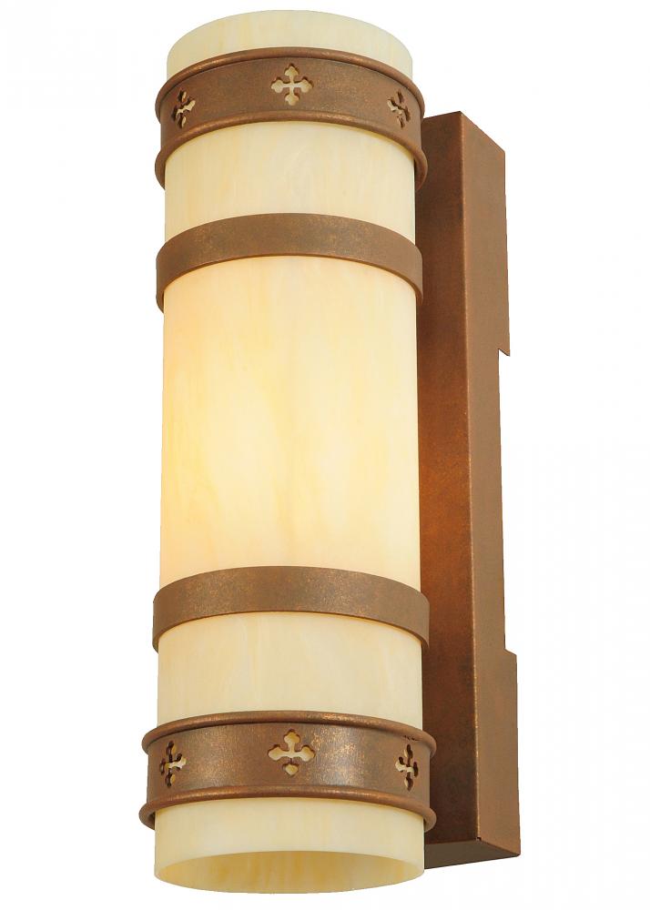 7&#34; Wide Byzantine Wall Sconce