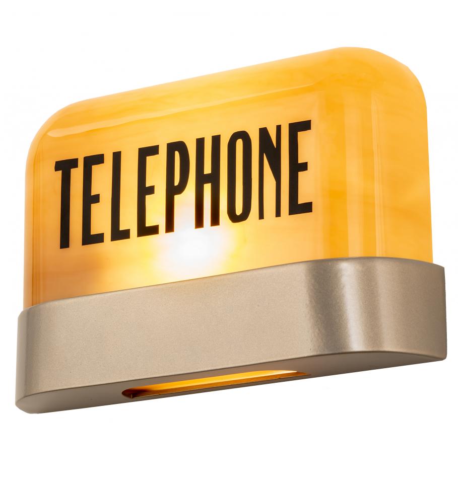 10&#34; Wide Telephone Wall Signage