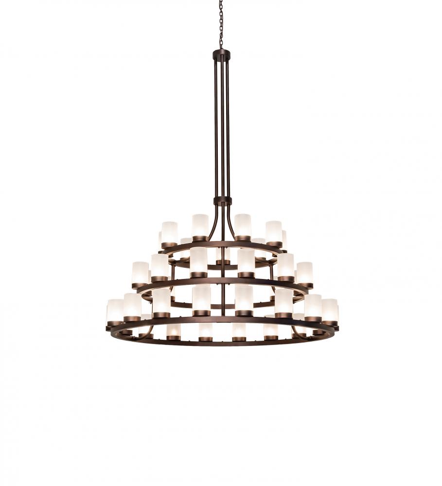 72&#34; Wide Loxley 39 Light Three Tier Chandelier