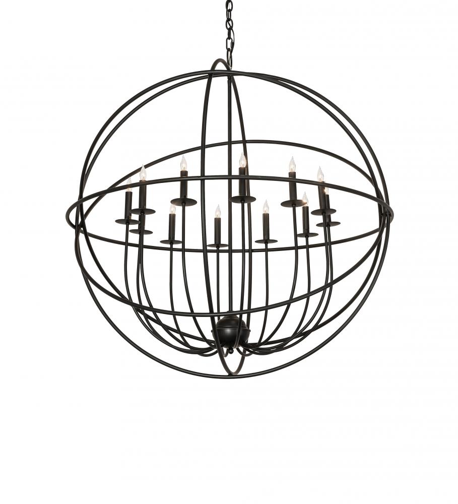 42&#34; Wide Atom Enerjisi 12 Light Chandelier