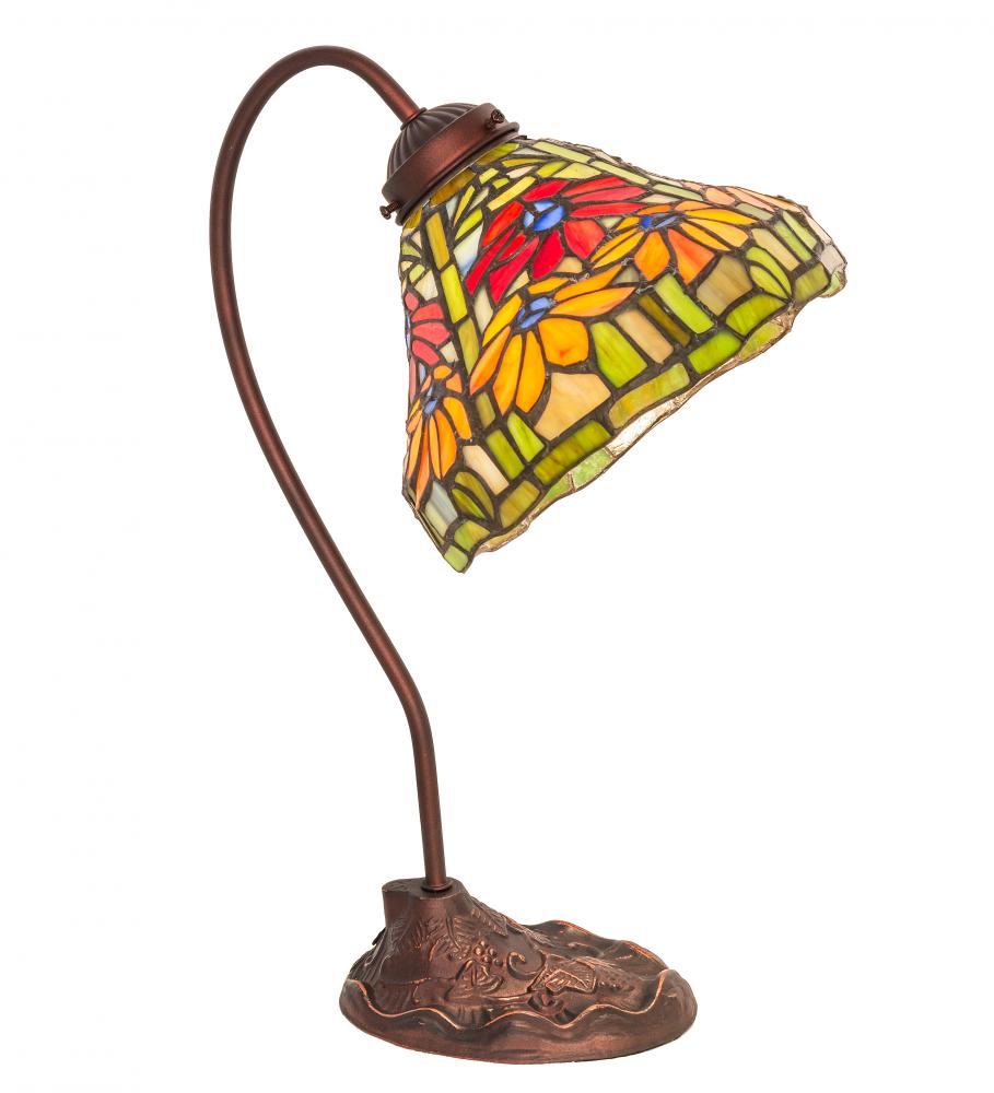 18&#34; High Tiffany Poinsettia Desk Lamp