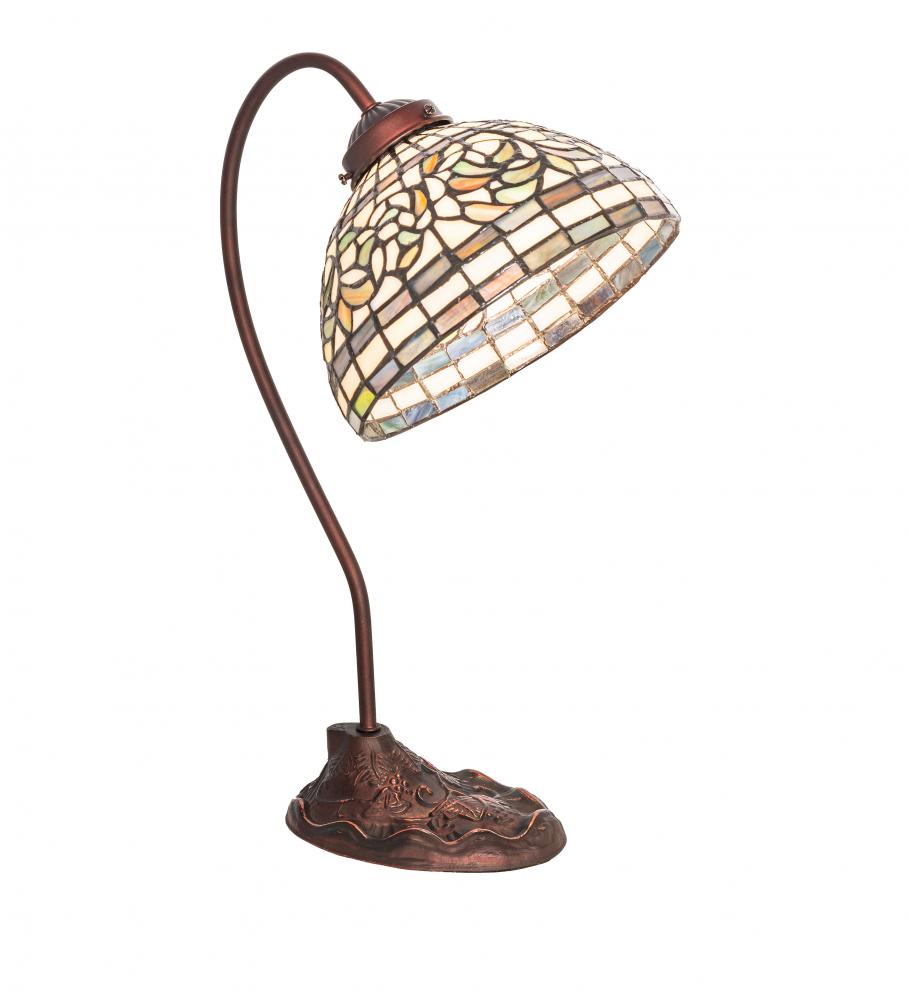 18&#34; High Tiffany Turning Leaf Desk Lamp