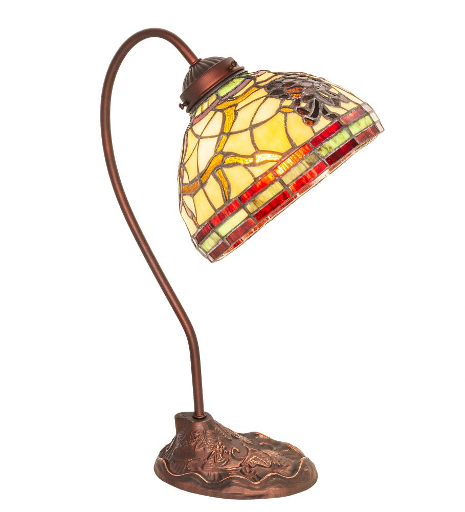 18&#34; High Pinecone Desk Lamp