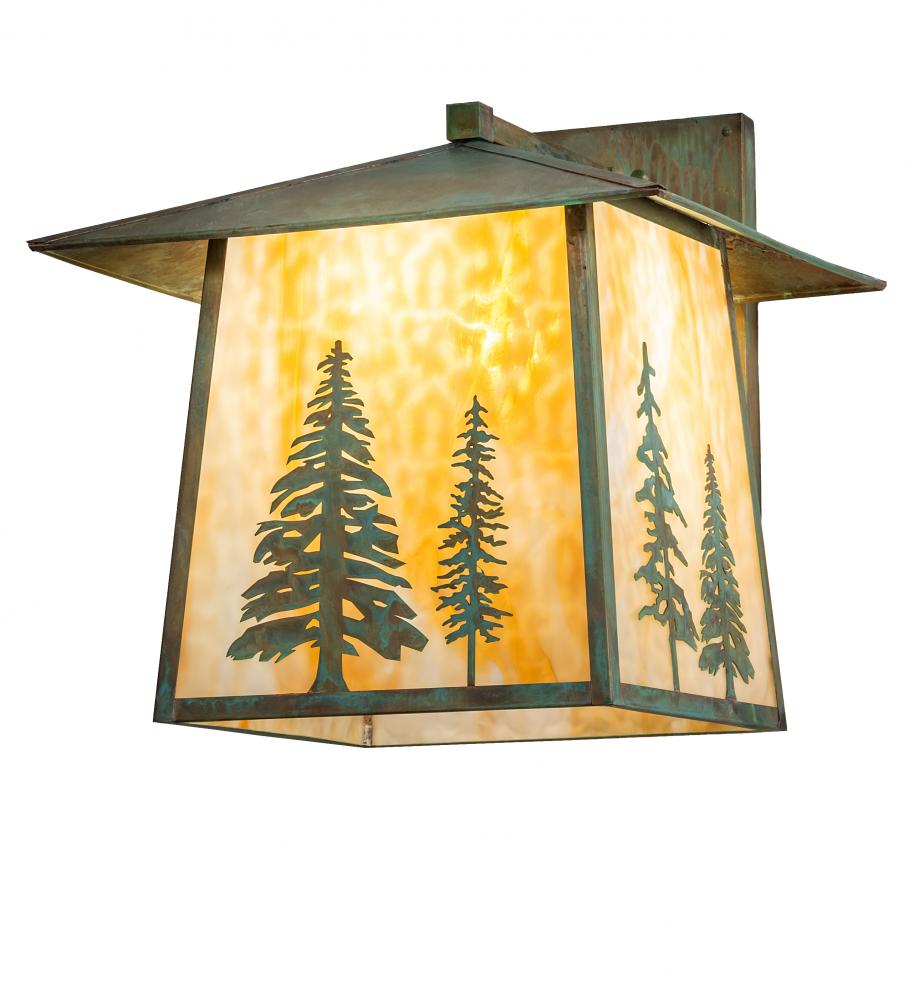 18&#34; Wide Stillwater Tall Pines Wall Sconce