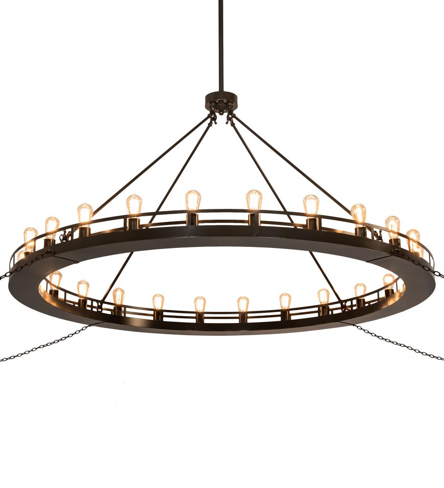 72&#34; Wide Barbury 24 Light Chandelier