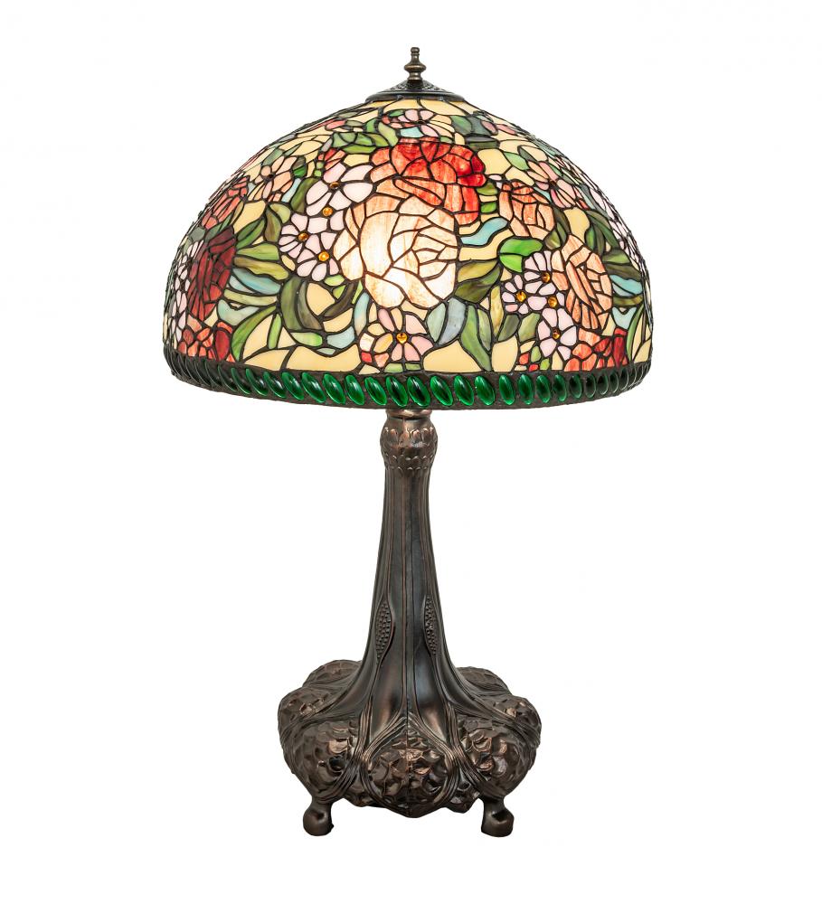 31&#34; High Romance Rose Table Lamp