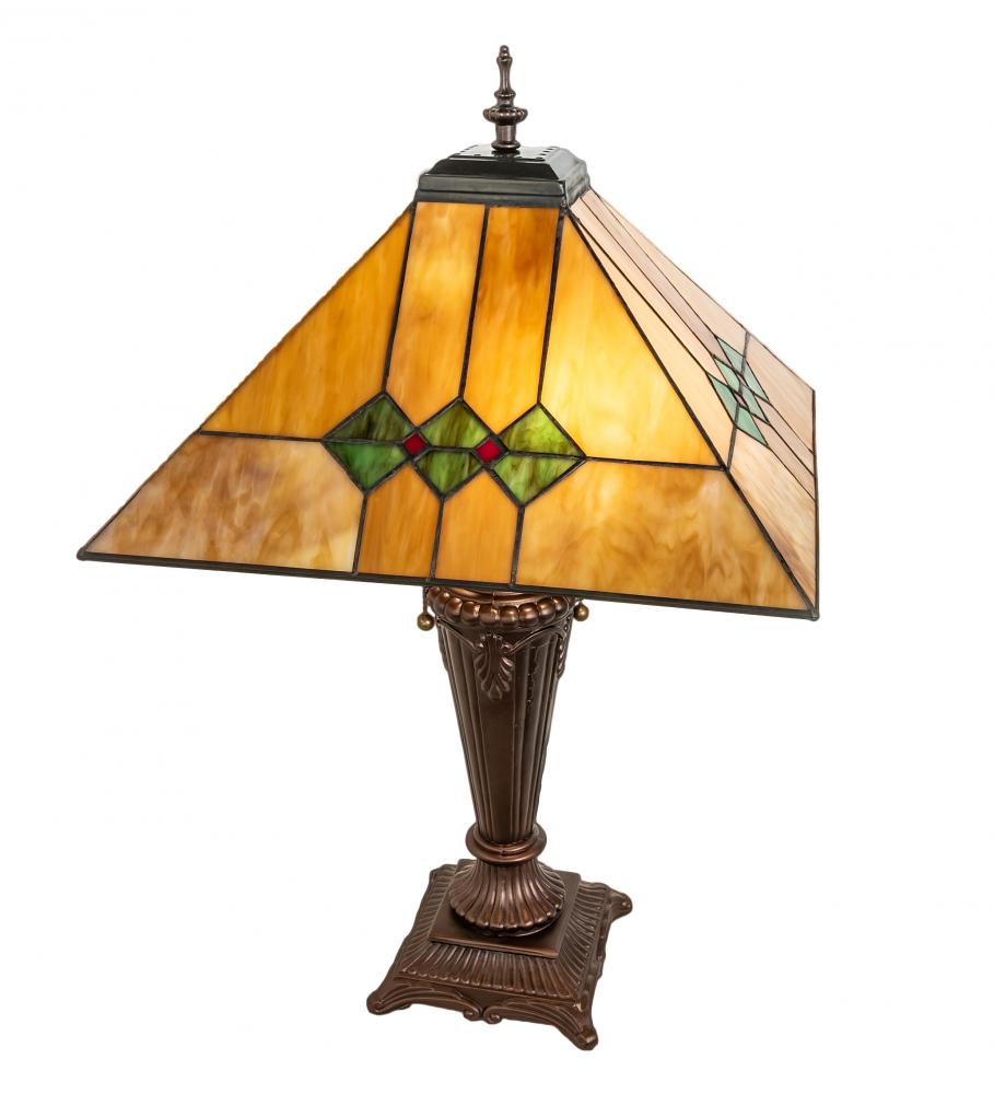 26&#34; High Martini Mission Table Lamp