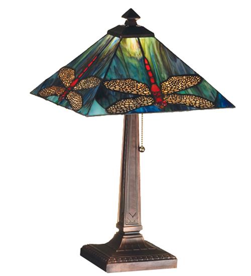 21&#34;H Prairie Dragonfly Table Lamp