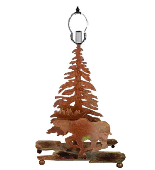 21&#34; High Moose on the Loose Accent Lamp