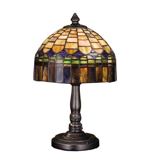 14&#34;H Tiffany Candice Mini Lamp