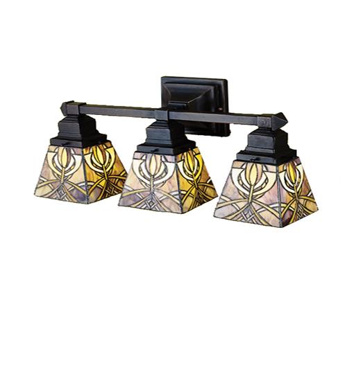 20&#34;W Glasgow Bungalow 3 LT Vanity Light