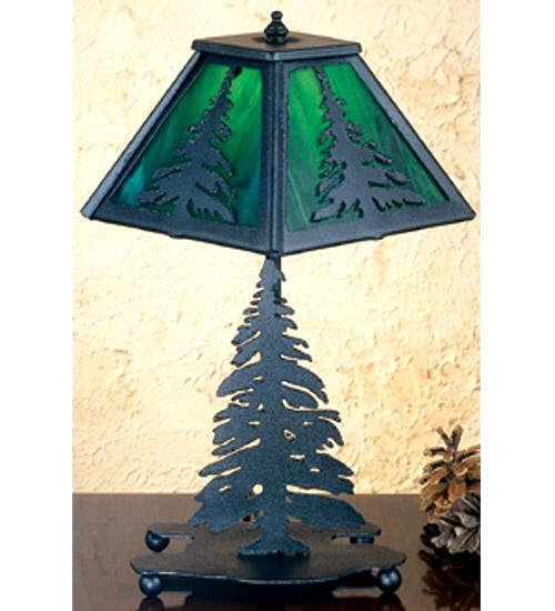 21&#34;H Tall Pines Table Lamp