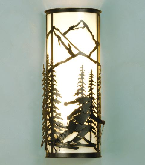 7&#34;W Alpine Wall Sconce