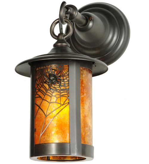 6&#34; Wide Fulton Spider Web Hanging Wall Sconce