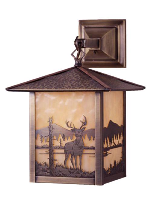 9&#34;W Seneca Deer Creek Hanging Wall Sconce