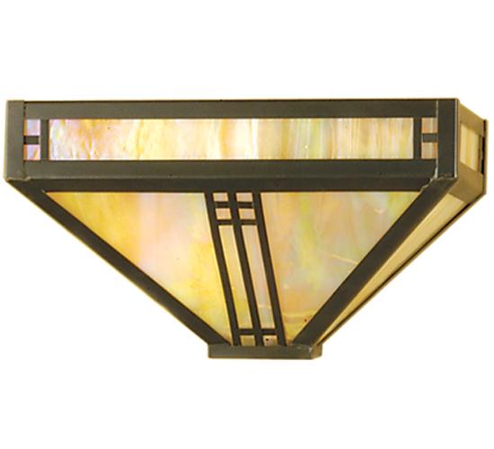 12&#34; Wide Prairie Loft Wall Sconce