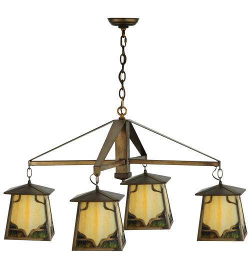 41&#34;W Kirkpatrick 4 LT Chandelier