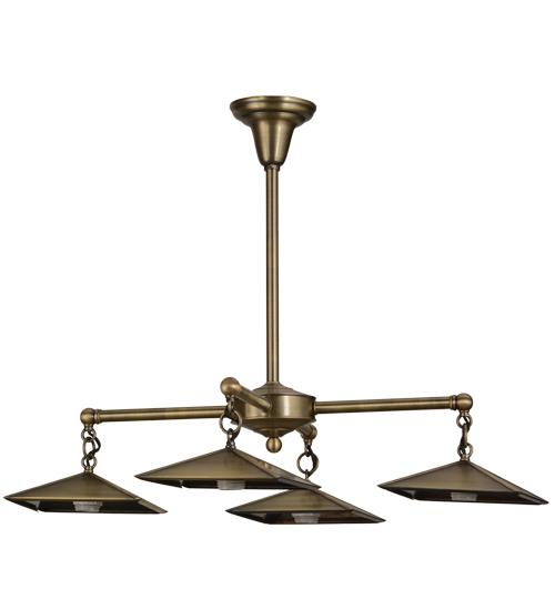 25&#34; Wide Antique Brass 4 Light Chandelier Hardware