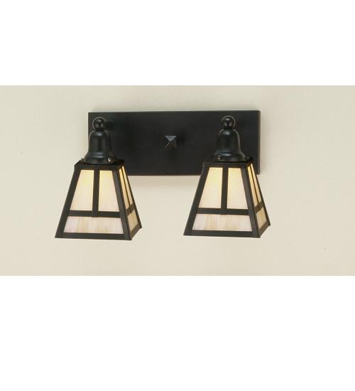 17&#34; Wide &#34;T&#34; Mission 2 Light Vanity Bar