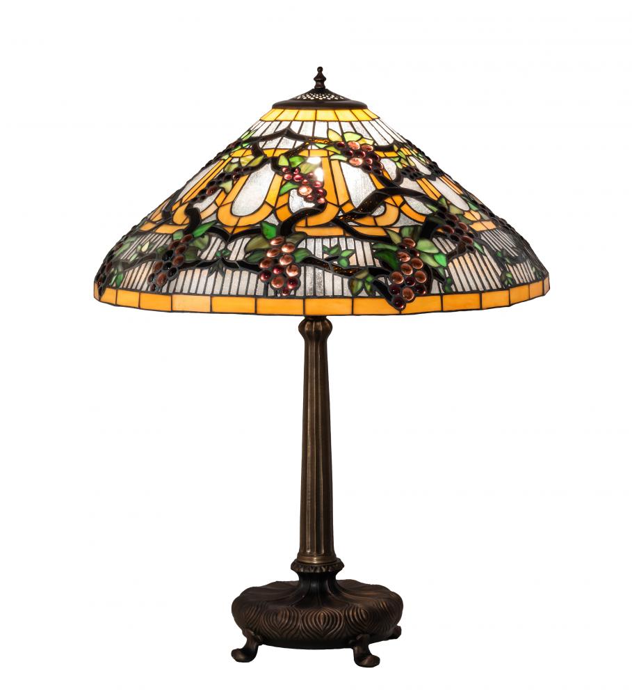 31&#34; High Jeweled Grape Table Lamp