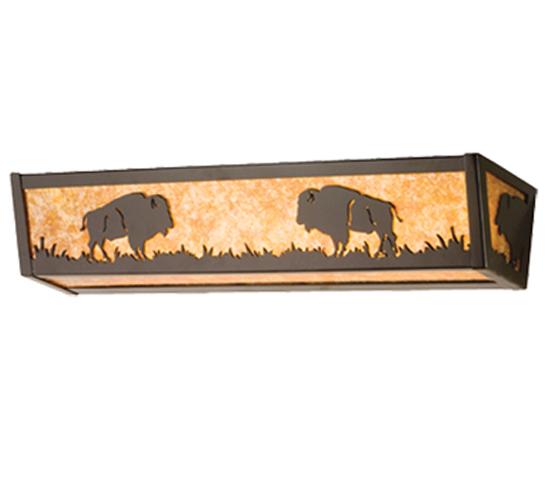 36&#34;W Buffalo Vanity Light