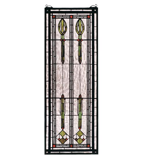 11&#34;W X 30&#34;H Spear of Hastings Stained Glass Window