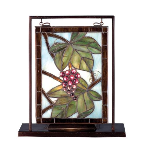 9.5&#34;W X 10.5&#34;H Napa Vintage Lighted Mini Tabletop Window