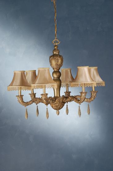 36&#34; Wide Monticello 6 Light Chandelier