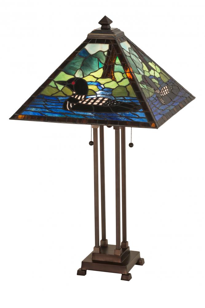 30&#34;H Loon Table Lamp