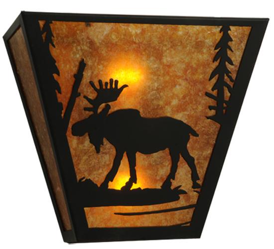 13&#34; Wide Moose Creek Wall Sconce