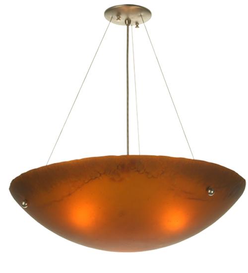 24&#34;W Metro Fusion Espresso Inverted Pendant