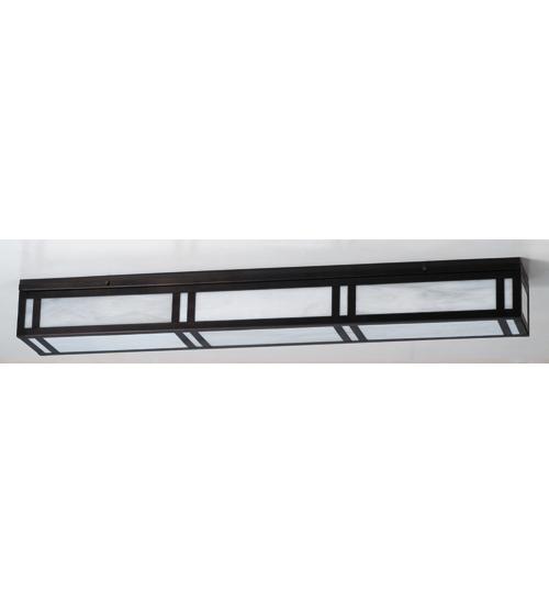 48&#34;L Hyde Park Double Bar Mission Flushmount