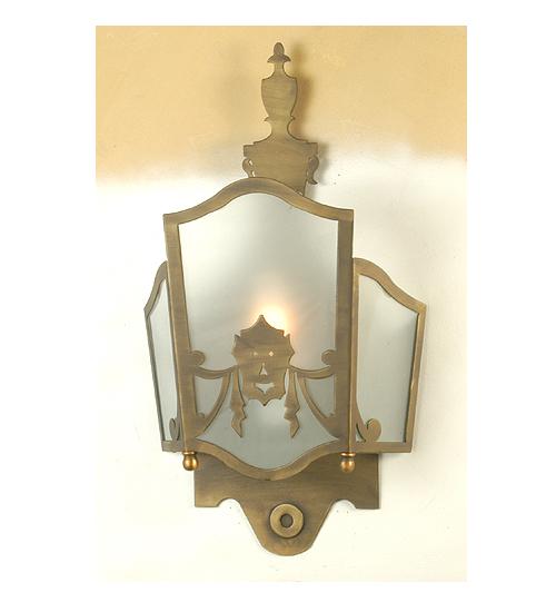 12&#34; Wide Theatre Mask Wall Sconce